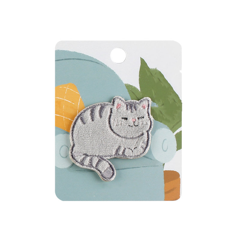 Soft & Cute Cat Embroidery Patch