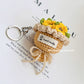 Finished Hand-Knitted Accessories: Keychains, Bag Charms, and Mobile Phone Pendants