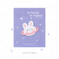 Soft and Cute Rabbit Embroidery Patch