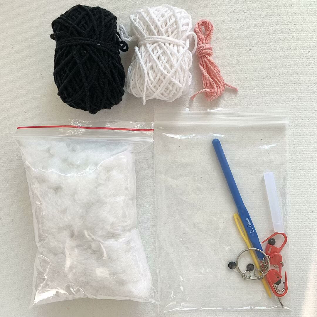 DIY Mini Sheep Keychain/Pendant - Knitted Craft
