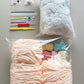 Sunflower Dress-up Pig Crochet Kit: DIY Cute Doll