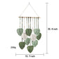 Hand-woven leaf tapestry, a fresh and charming room renovation wall decoration for guesthouses and guesthouses.