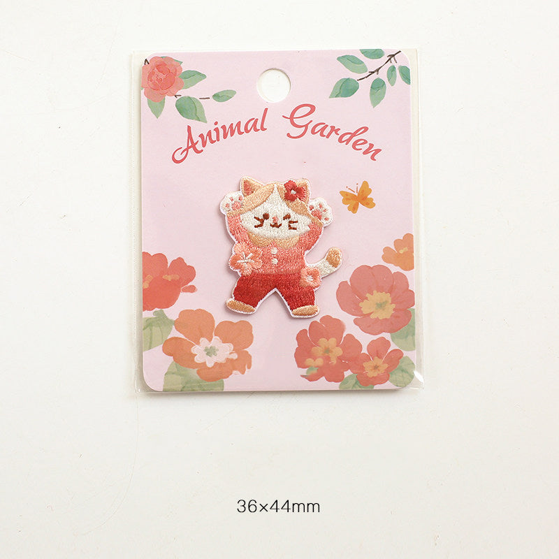 Soft & Cute Cat Embroidery Patch