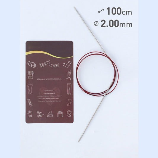 Spiral Knitting Needles (Circular)