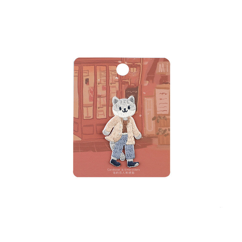 Soft & Cute Cat Embroidery Patch