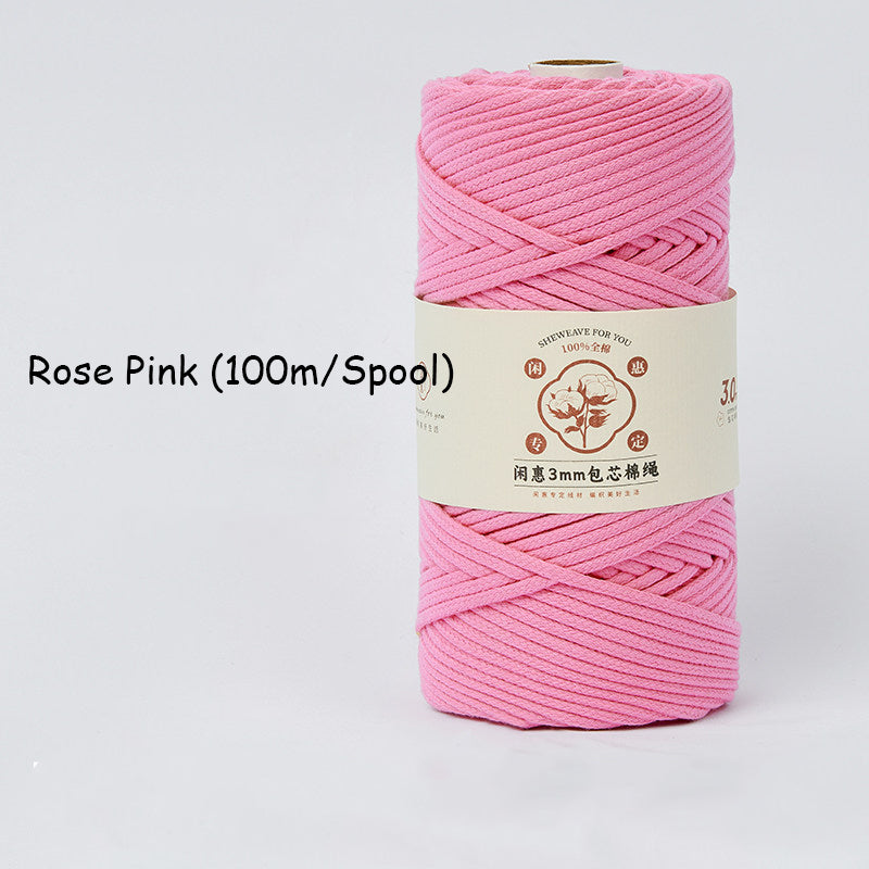 3mm Core-Spun Cotton Rope