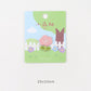 Cartoon Log Cabin Embroidery Patch