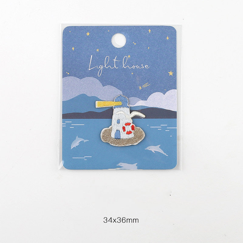 Nature-Themed Embroidery Patches