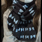 Bow clouds cotton scarf wool handmade diy crochet material package handwoven gift