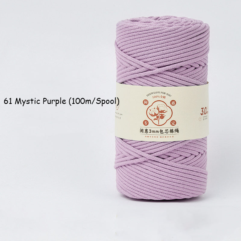 3mm Core-Spun Cotton Rope