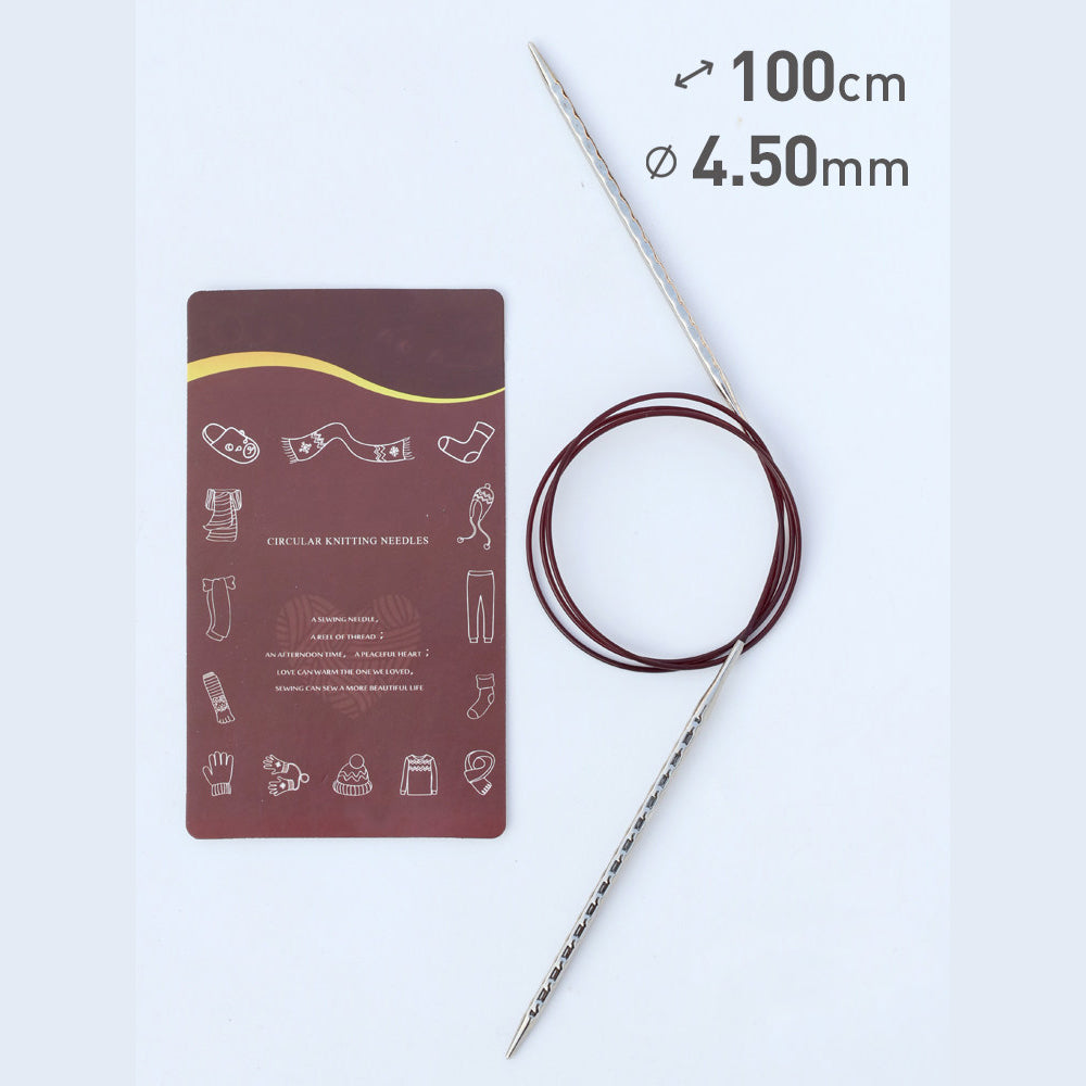 Spiral Knitting Needles (Circular)