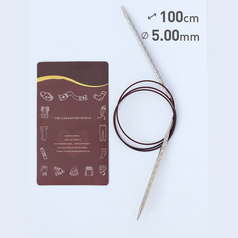 Spiral Knitting Needles (Circular)