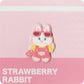 Soft and Cute Rabbit Embroidery Patch