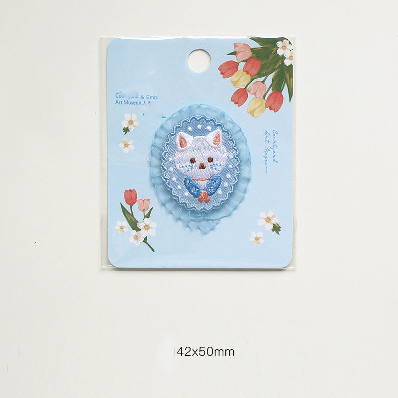 Soft & Cute Cat Embroidery Patch