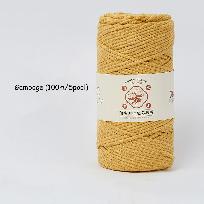 3mm Core-Spun Cotton Rope