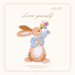 Soft and Cute Rabbit Embroidery Patch