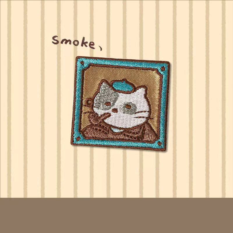 Cartoon Dog Embroidered Patch