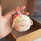 DIY Mini Sheep Keychain/Pendant - Knitted Craft