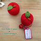 DIY Christmas wreath kit, handmade crochet Christmas gift decoration, door hanging