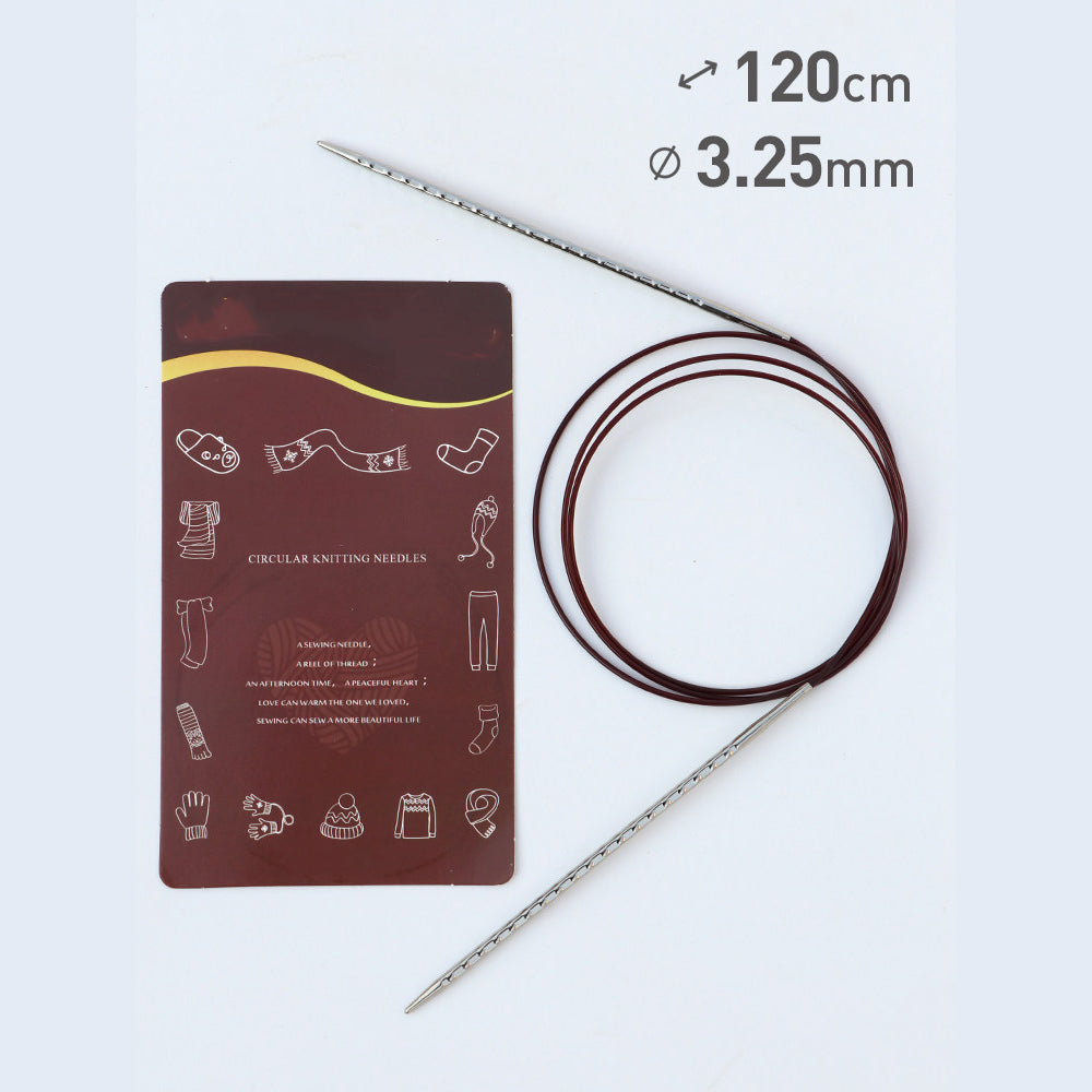 Spiral Knitting Needles (Circular)