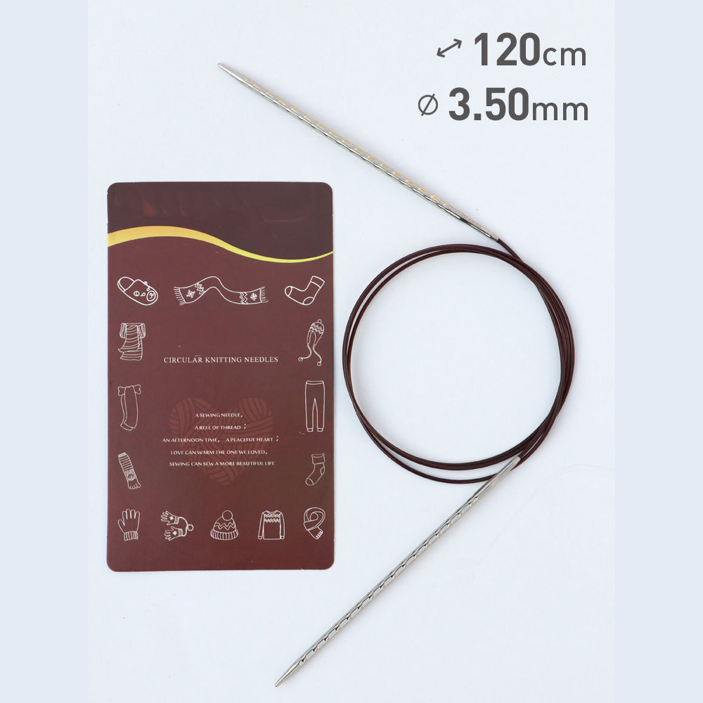 Spiral Knitting Needles (Circular)