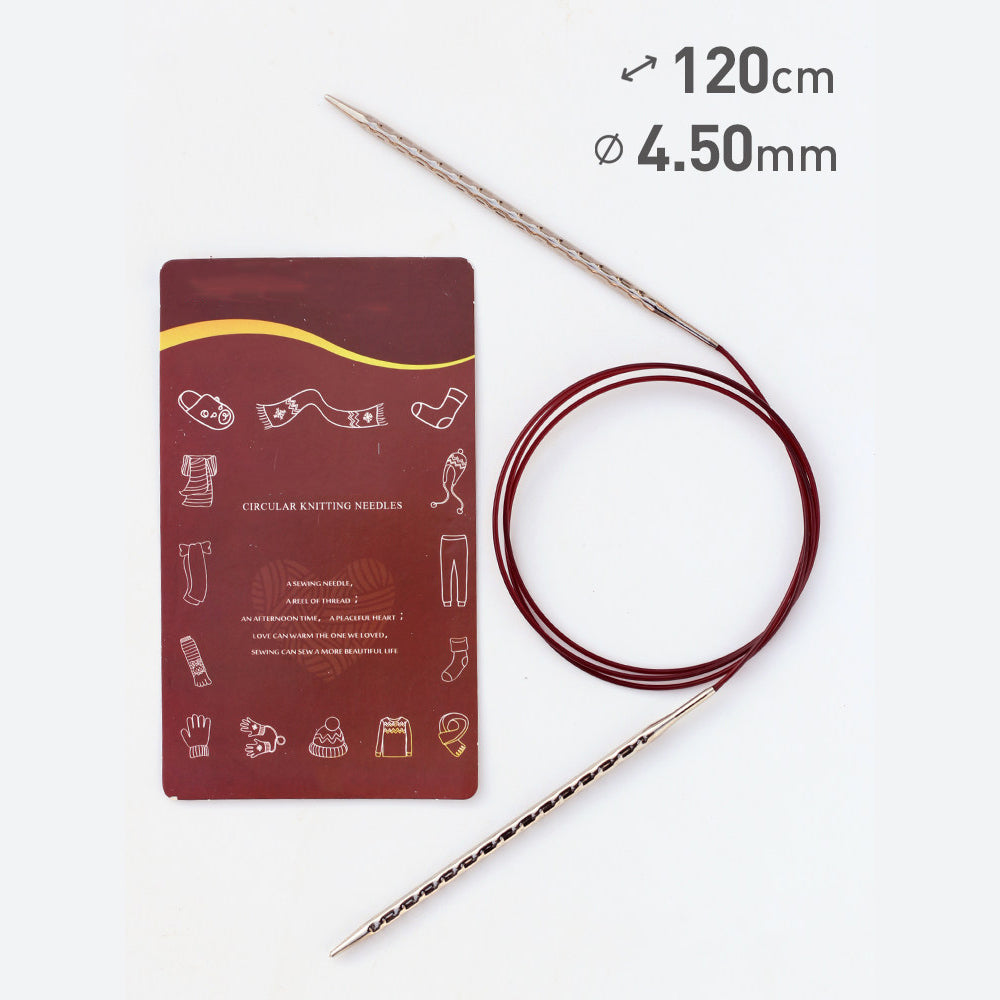 Spiral Knitting Needles (Circular)