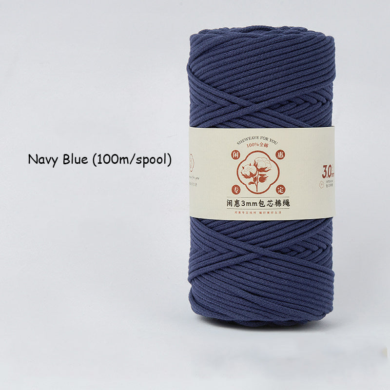 3mm Core-Spun Cotton Rope
