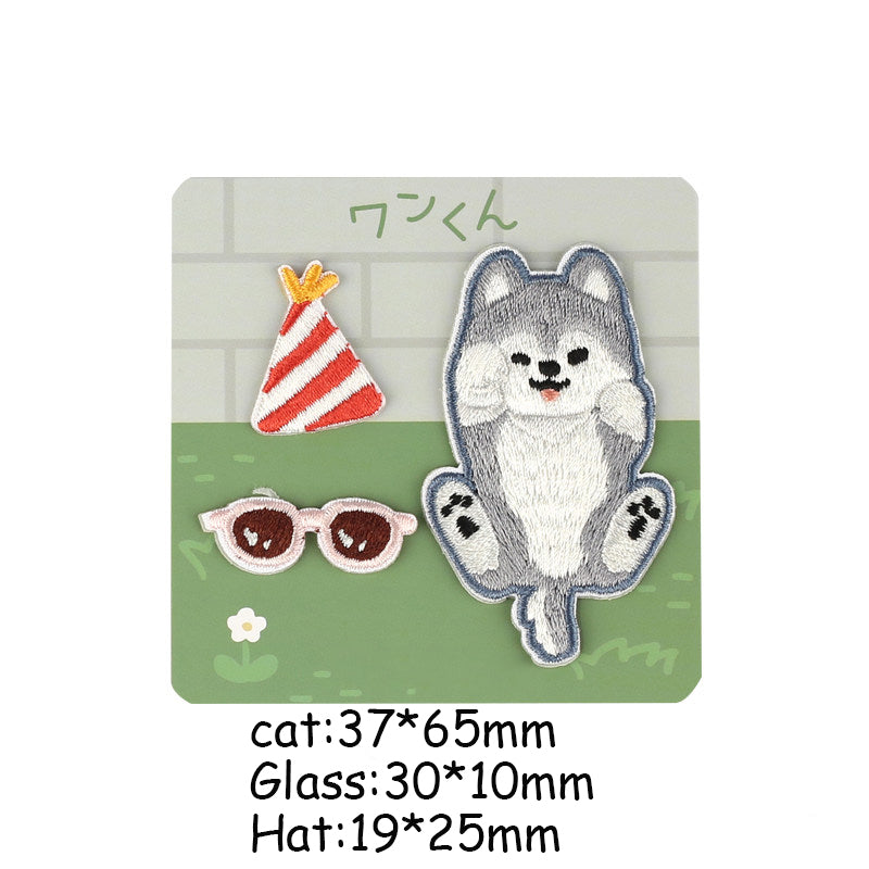 Soft & Cute Cat Embroidery Patch