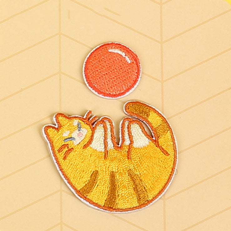 Soft & Cute Cat Embroidery Patch