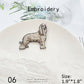 Cute Little Puppy Iron-on Patch — Animal Embroidery Appliqué