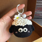 DIY Mini Sheep Keychain/Pendant - Knitted Craft