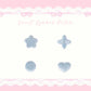 Heart & Star Embroidered Patch