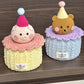 Piggy and Bear Desktop Organizer - DIY Craft Kit with Crochet and Knitting Materials.