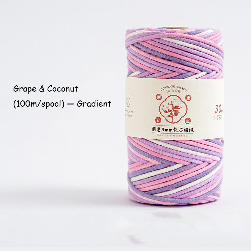 3mm Core-Spun Cotton Rope