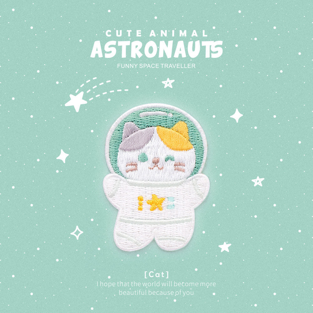 Soft & Cute Cat Embroidery Patch