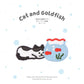 Soft & Cute Cat Embroidery Patch