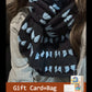Bow clouds cotton scarf wool handmade diy crochet material package handwoven gift