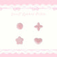 Heart & Star Embroidered Patch