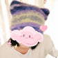 Hand-Knitted Wool Cat-Ear Hat — DIY Crochet Material Kit