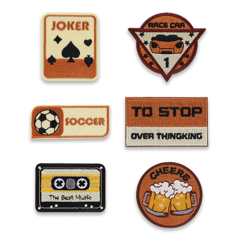 Retro Cassette Embroidery Patch