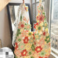 Hand-Knitted Wool Bag DIY Kit — Xuefeier Floral Shoulder Bag (Crochet Materials Pack) — A Perfect Gift