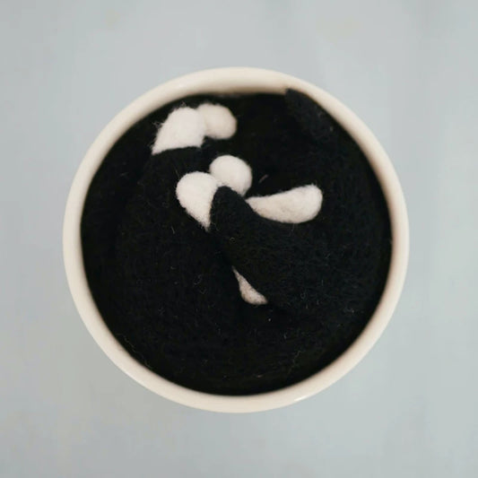 Cat in Flower Pot Needle Felting Kit