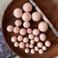 1 cm Colored Solid Wool Felt Balls