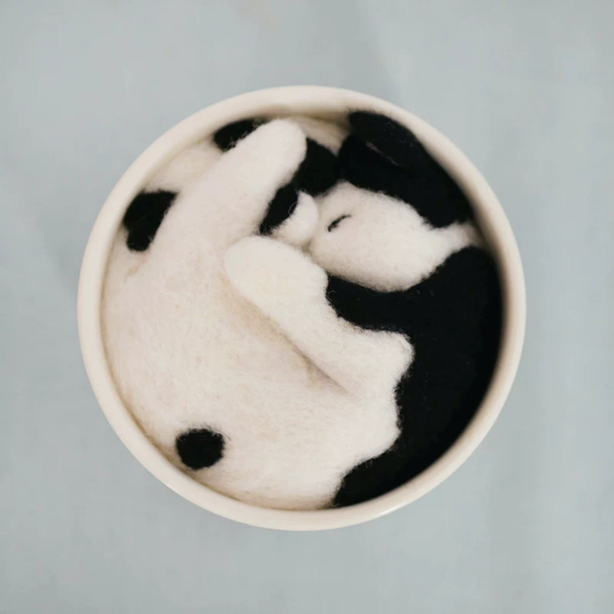 Cat in Flower Pot Needle Felting Kit
