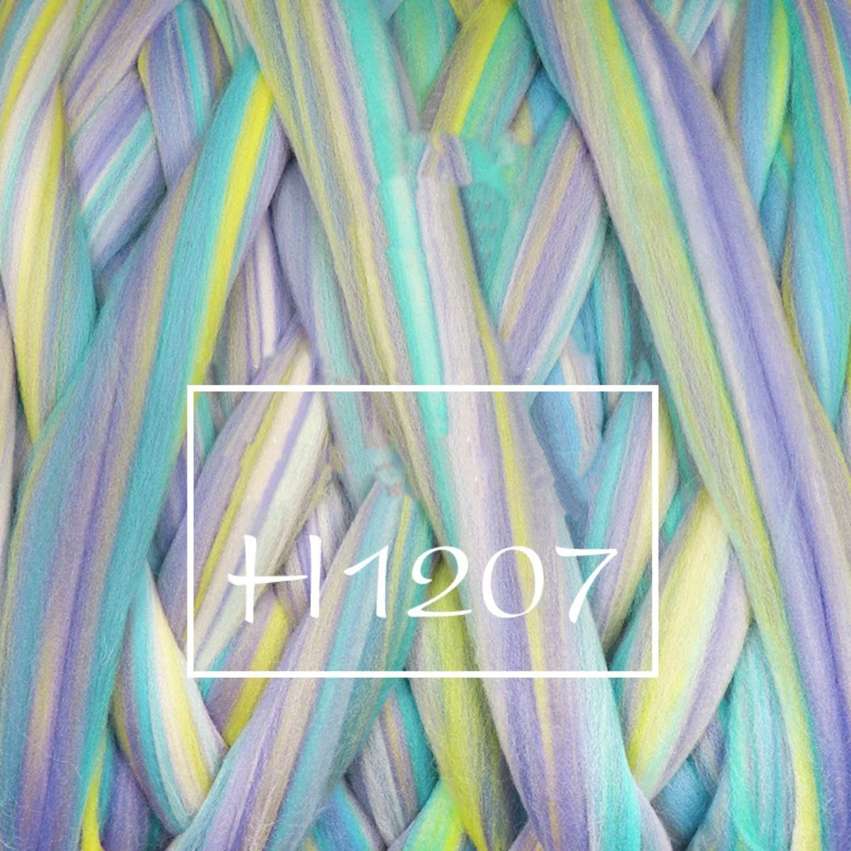 Mixed Color Wool Roving for Needle Felting DIY Crafts