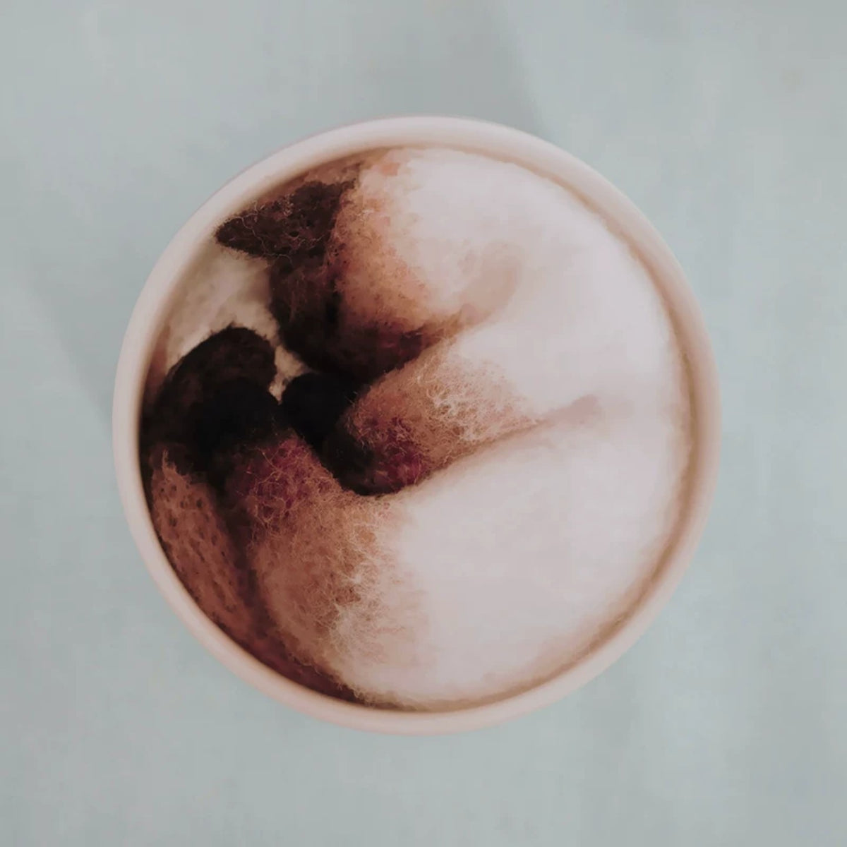 Cat in Flower Pot Needle Felting Kit