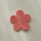Multicolor Hand-Cut Felt Flowers, 2.5 cm / 1.5 cm Five-Petal Shapes
