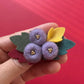 Chestnut Pinecone Berry DIY Craft Kit for Hair Clips, Brooches, Hats and Doll Decorations