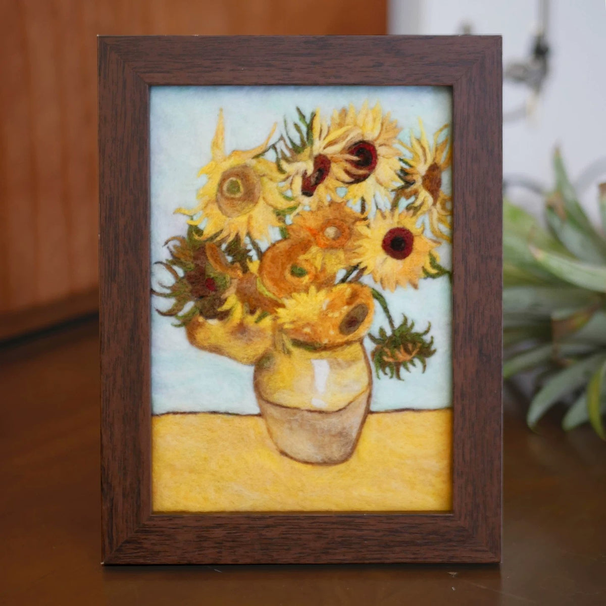 Monet Inspired Felt Picture Frame Decor