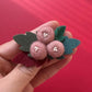 Chestnut Pinecone Berry DIY Craft Kit for Hair Clips, Brooches, Hats and Doll Decorations